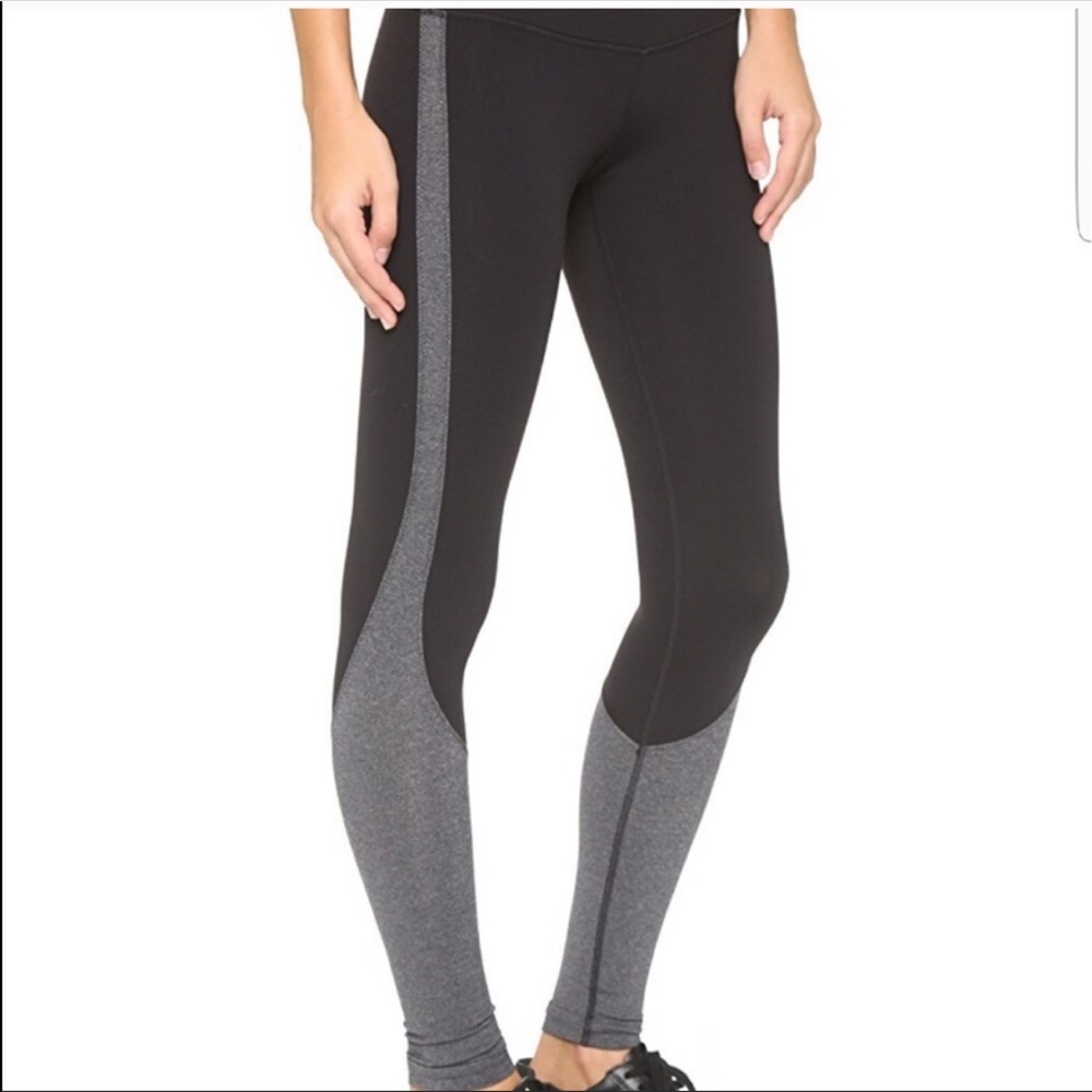 Splits59 colorblock high rise waist full length athleisure leggings Size S